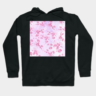 Cherry Flower 2 (spring floral pattern) Hoodie